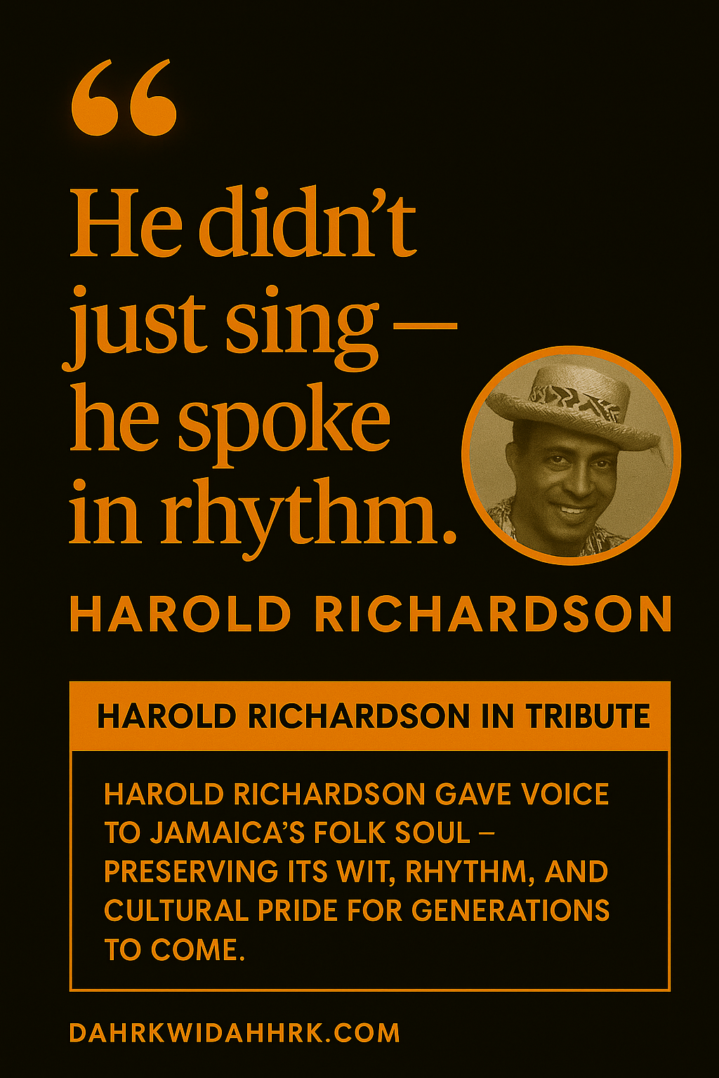 impact did Harold Richardson